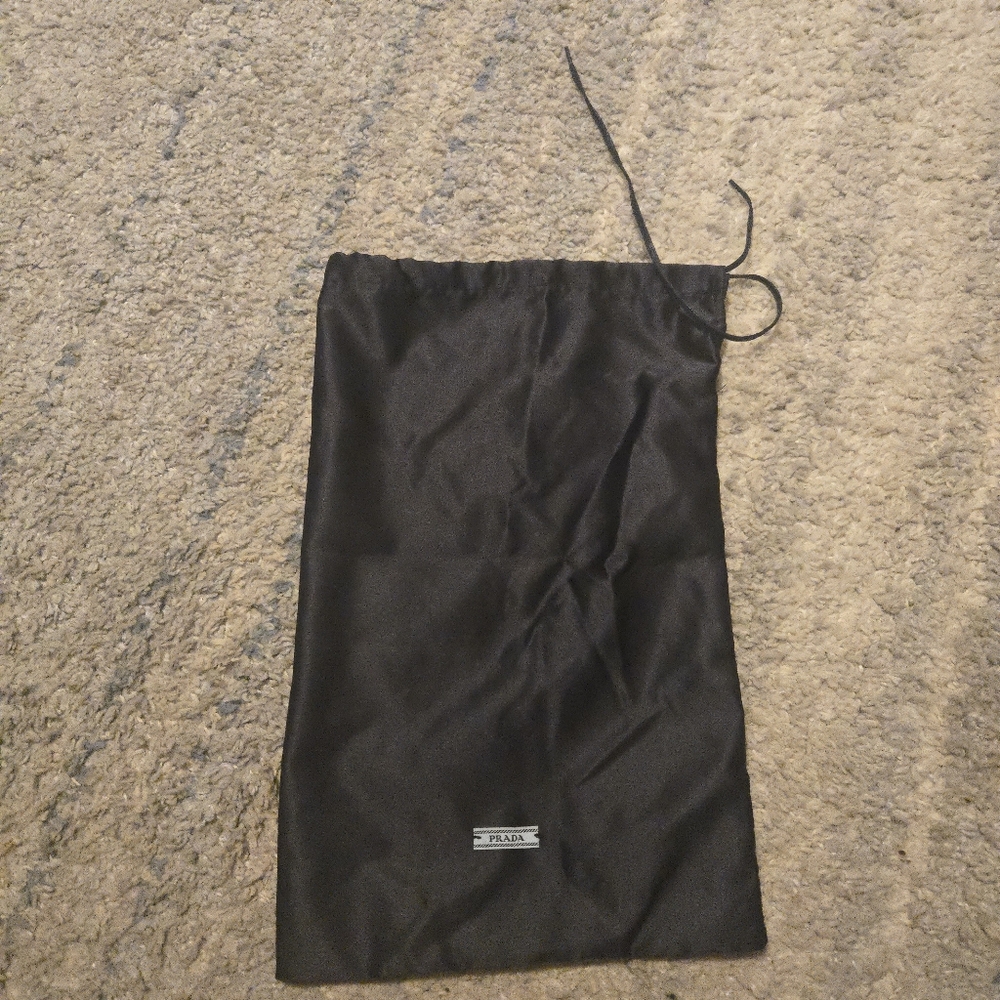 Prada dust bag Black 8x13